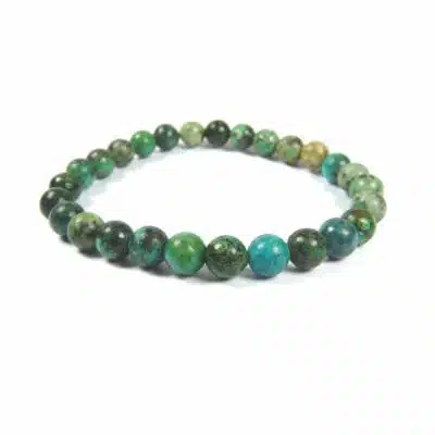 Bracelet turquoise africaine 6 mm
