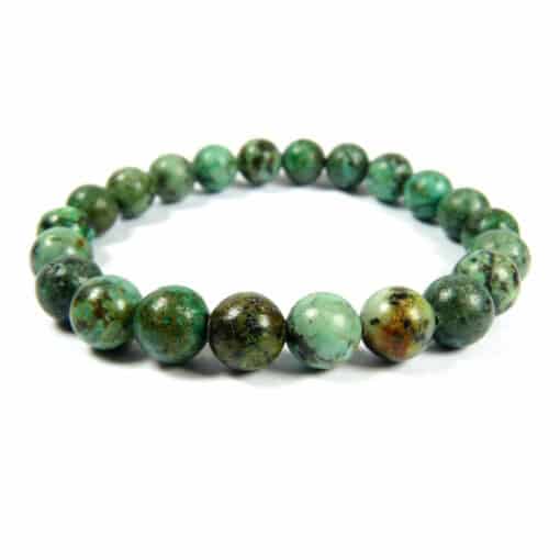 Bracelet turquoise africaine 8 mm