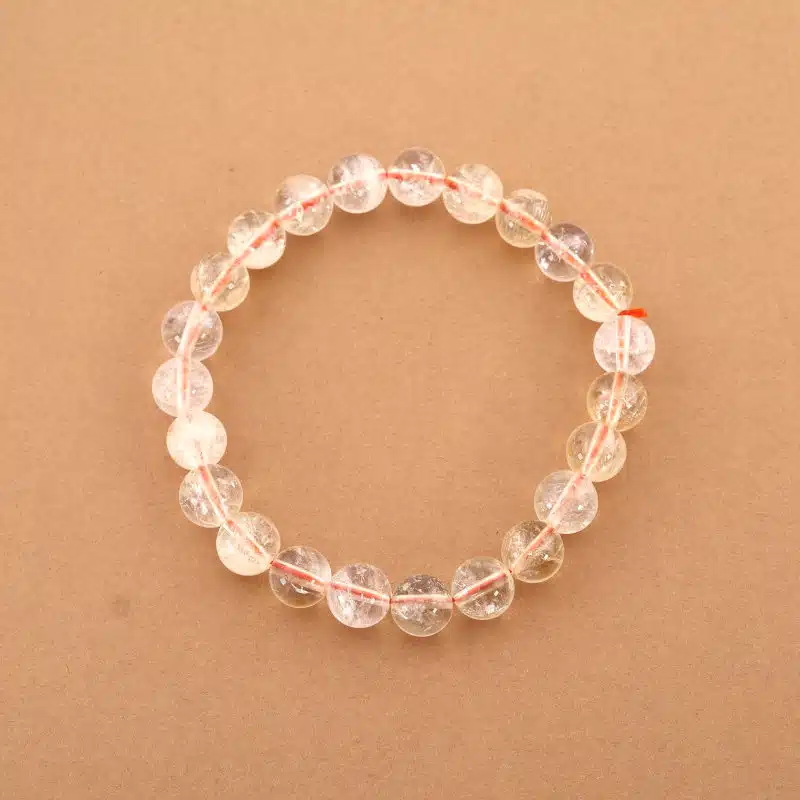 Bracelet citrine naturelle 8 mm – Image 2