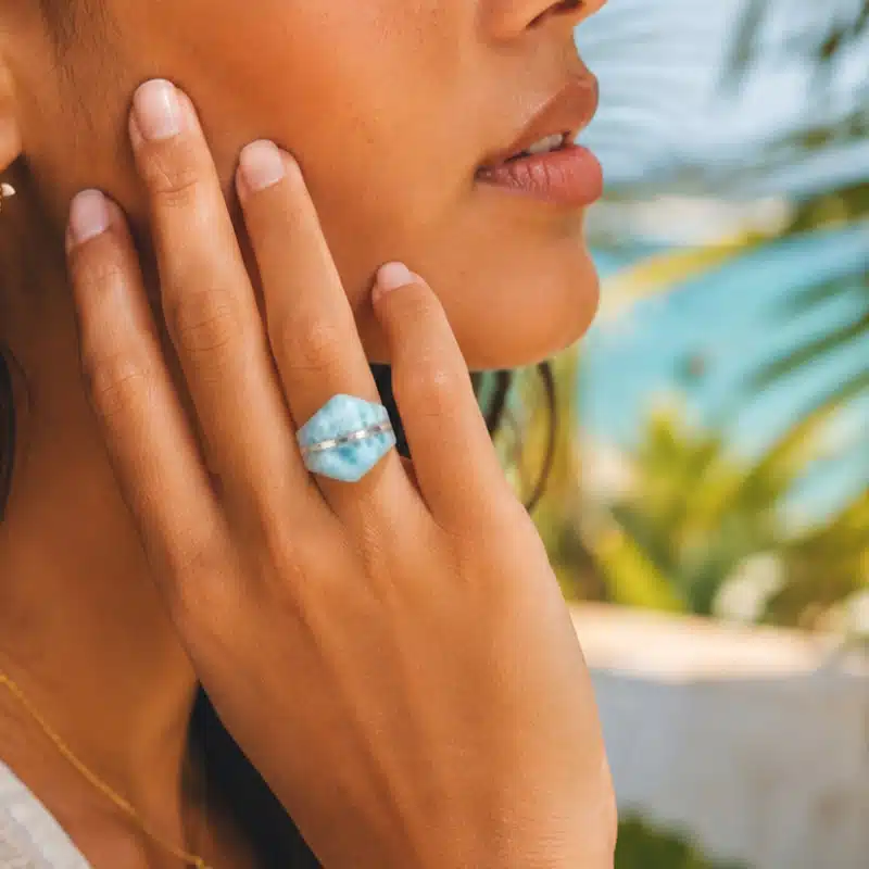 Bague larimar - Santo Domingo – Image 3
