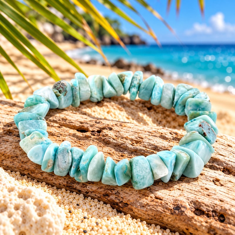 Bijouterie Azurite Bergerac_Bracelets en larimar